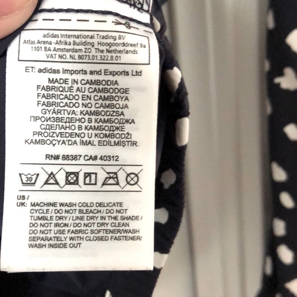 POLKA DOT ADIDAS WIND BREAKER - Picture 9 of 12
